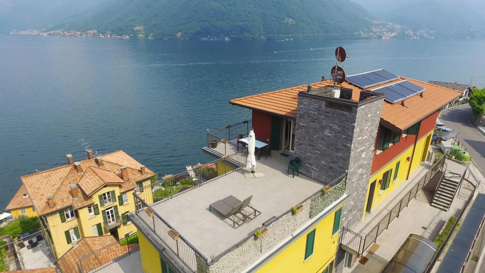 Apartment Ferienwohnung Luxury Penthouse With Big Terrace Argegno